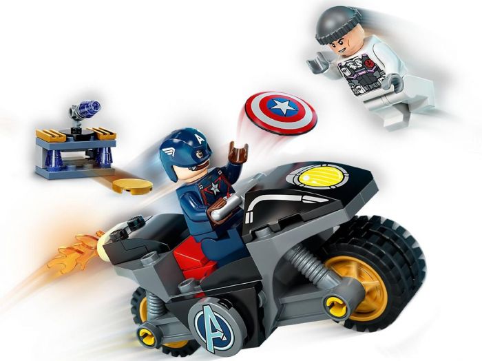 Конструктор LEGO Super Heroes Сутичка Капітана Америки й «Гідри» 76189