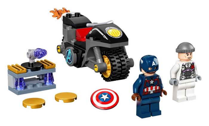 Конструктор LEGO Super Heroes Сутичка Капітана Америки й «Гідри» 76189