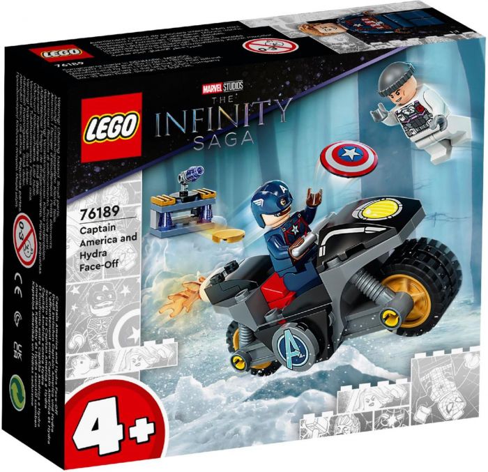 Конструктор LEGO Super Heroes Сутичка Капітана Америки й «Гідри» 76189