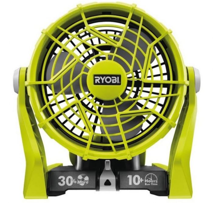 Ryobi Вентилятор Ryobi R18F-0 ONE +, 18В, лопать 20см, 2 швидкості (без АКБ і ЗП)