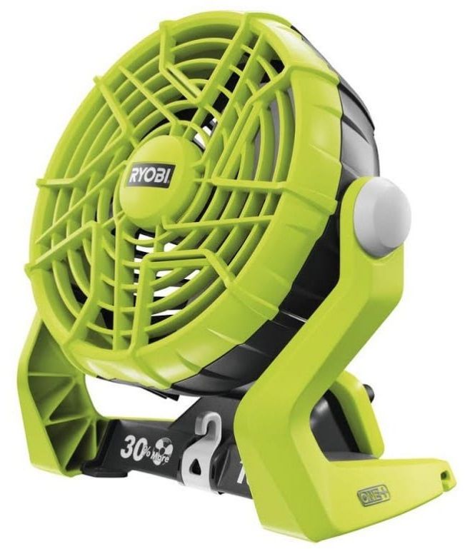 Ryobi Вентилятор Ryobi R18F-0 ONE +, 18В, лопать 20см, 2 швидкості (без АКБ і ЗП)