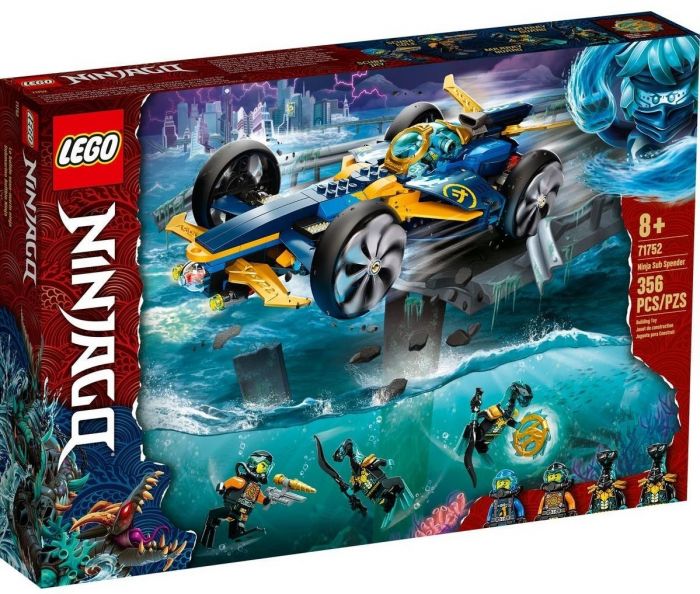 Конструктор LEGO Ninjago Підводний спідер ніндзя 71752