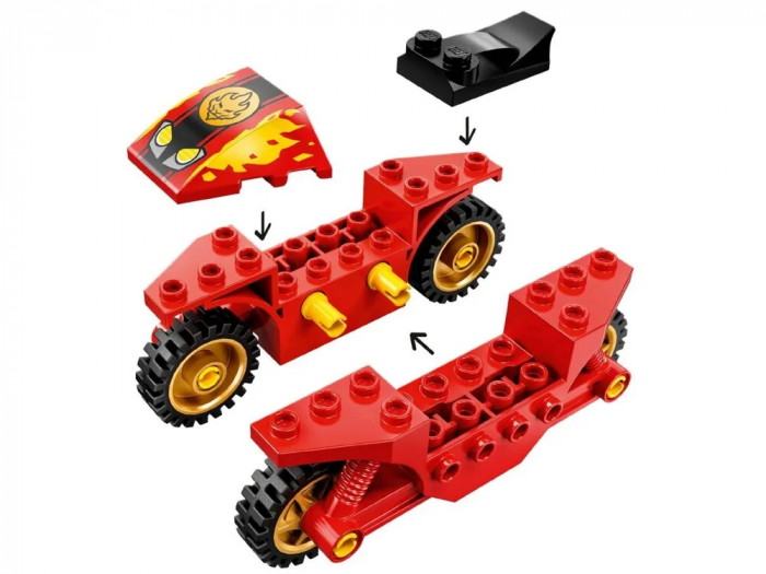 Конструктор LEGO Ninjago Мотоцикл із мечами Кая 71734