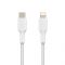 Кабель Belkin USB-С - Lightning, BRAIDED, 2m, white