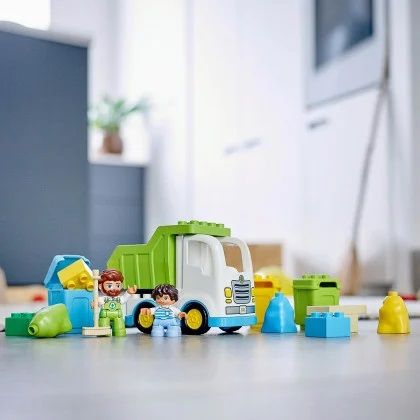 Конструктор LEGO DUPLO Сміттєвоз та сміттєпереробка 10945