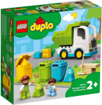Конструктор LEGO DUPLO Сміттєвоз та сміттєпереробка 10945