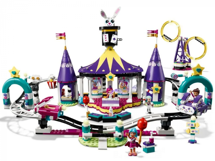 Конструктор LEGO Friends Магічні американські гірки на ярмарку 41685