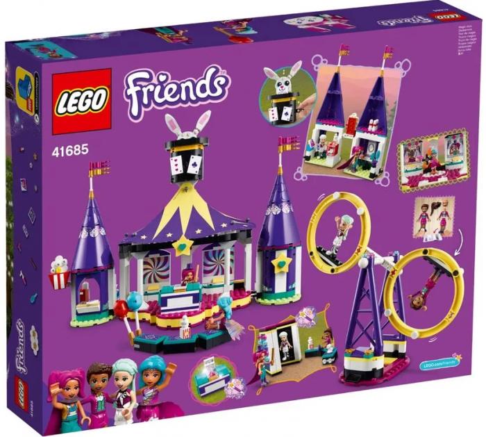 Конструктор LEGO Friends Магічні американські гірки на ярмарку 41685
