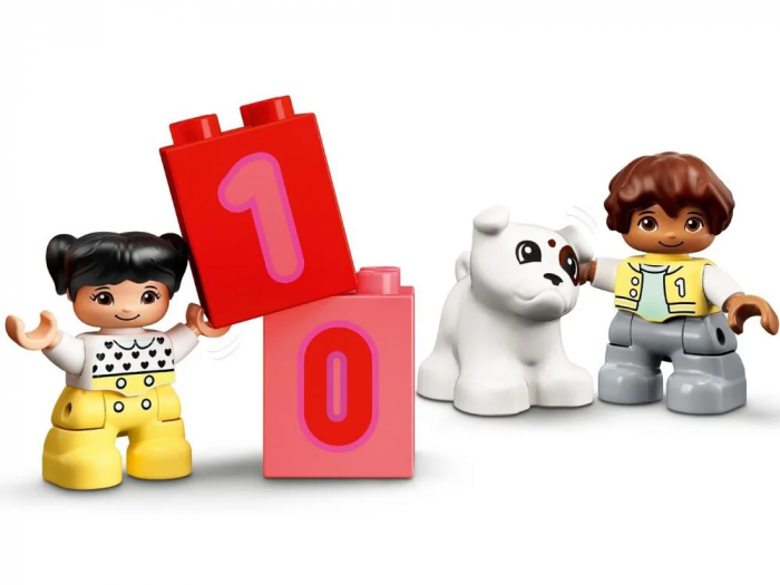 Конструктор LEGO DUPLO Потяг із цифрами – вчимося рахувати 10954