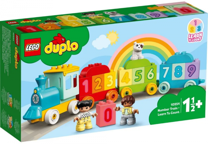 Конструктор LEGO DUPLO Потяг із цифрами – вчимося рахувати 10954