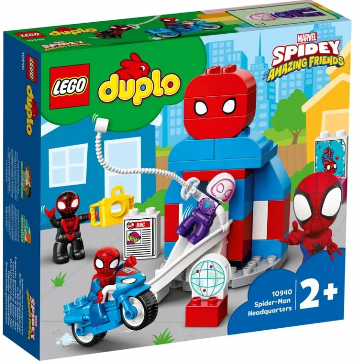 Конструктор LEGO DUPLO Штаб-квартира Людини-Павука 10940