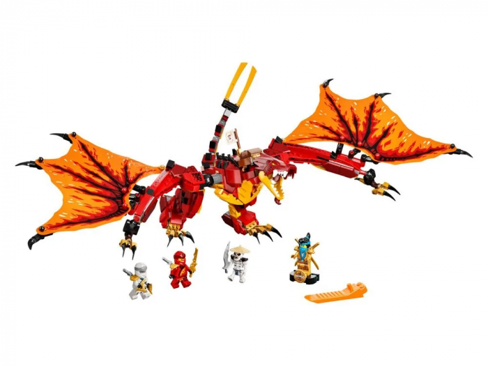 Конструктор LEGO Ninjago Напад вогняного дракона 71753