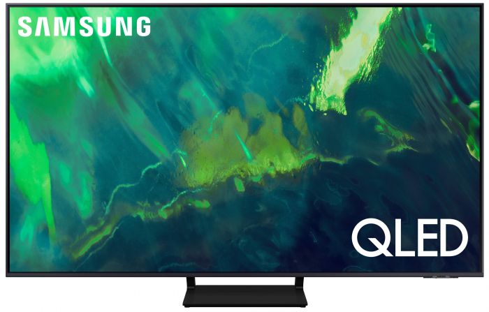 Телевiзор 75" QLED 4K Samsung QE75Q70AAUXUA Smart, Tizen, Black