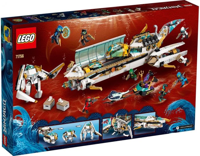 Конструктор LEGO NINJAGO Підводний дарунок 71756