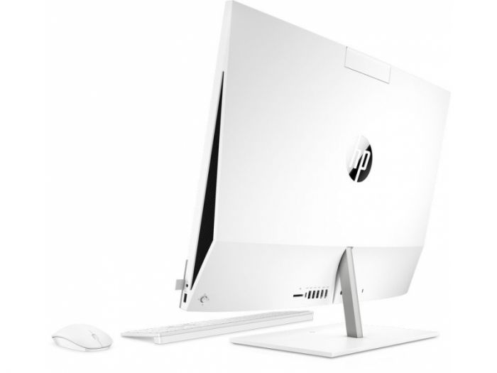 Персональний комп'ютер-моноблок HP Pavilion 27UHD IPS AG/Intel i7-10700T/16/512F+1000/NVD350-4/kbm/W10/White