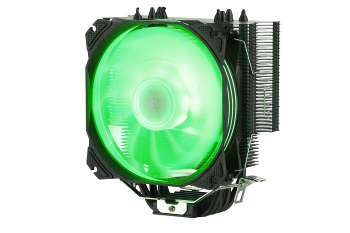 Процесорний кулер 2E GAMING AIR COOL (AC120D4)  ARGB,2510-4pin,+ 5V 3pin RGB, 775,115X,1366,2011,FM1,FM2,AM2,AM2+,AM3,AM3+,AM4,120мм,TDP 150W