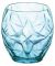 Набір склянок Bormioli Rocco ORIENTE BLUE низьк., 3*402 мл