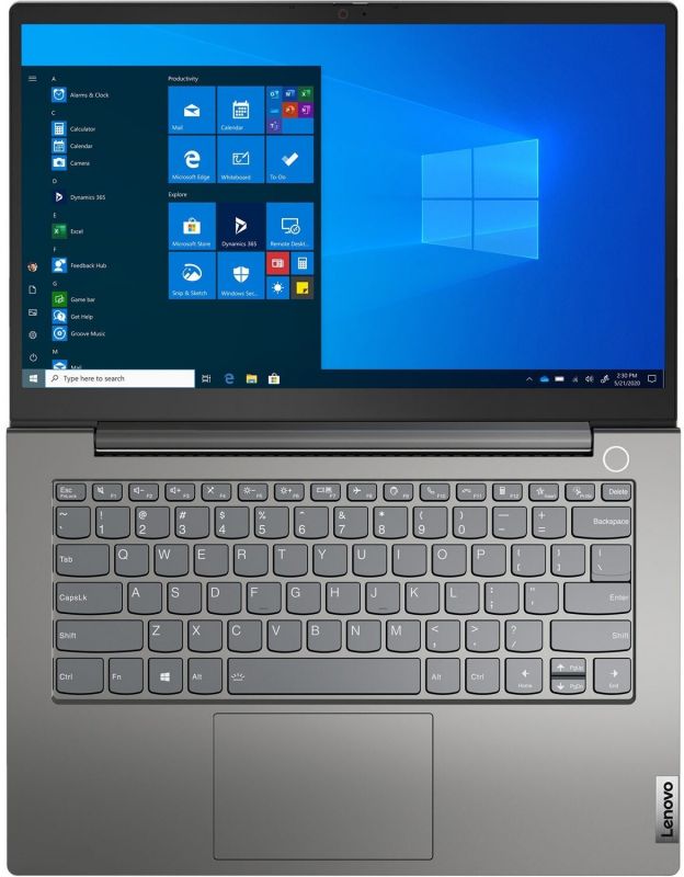 Ноутбук Lenovo ThinkBook 14 14FHD IPS AG/AMD R5 5500U/16/512F/int/W10P/Grey