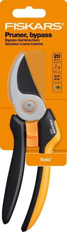 Fiskars Сікатор площинний Solid L P341, 26,5 см, 186гр