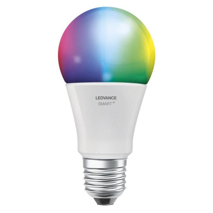 Лампа світлодіодна LEDVANCE SMART+ Classic A 60 E27 MULTICOLOR 9W (806Lm) 2700-6500K WiFi дім-ая