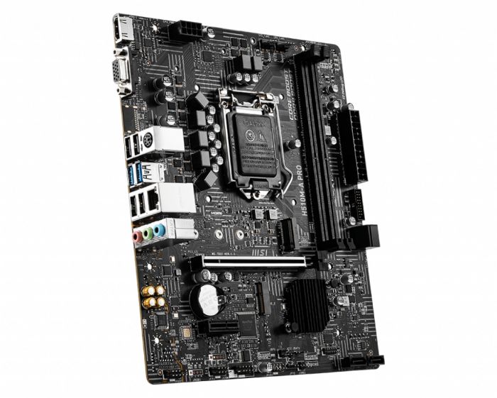 Материнcька плата MSI H510M-A PRO s1200 H510 2xDDR4 HDMI-VGA mATX