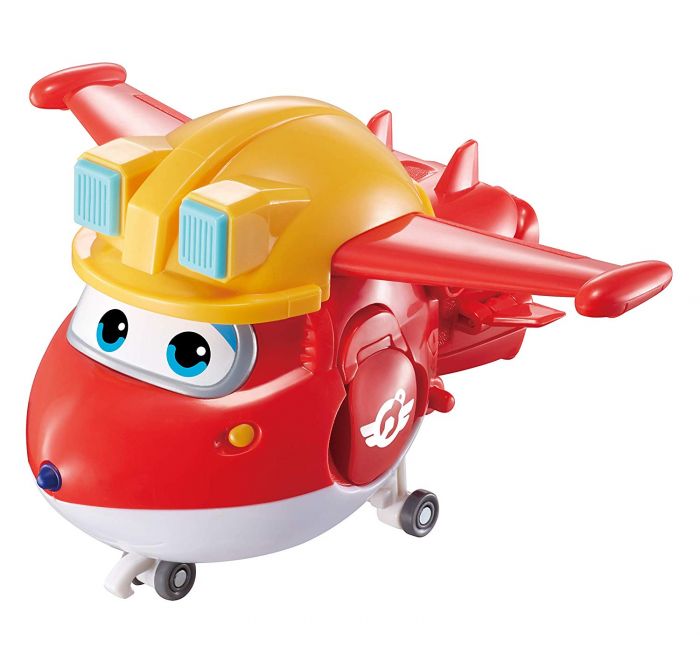 Ігрова фігурка-трансформер Super Wings Transforming Build-It Jett, Джетт будівельник