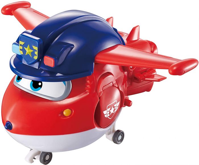 Ігрова фігурка-трансформер Super Wings Transforming Police Jett, Джетт поліцейський