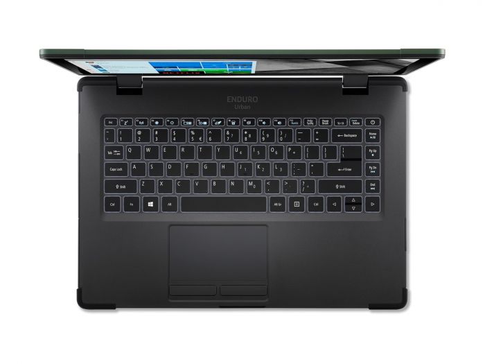 Ноутбук Acer Enduro Urban N3 EUN314-51WG 14FHD IPS/Intel i5-1135G7/8/512F/NVD330-2/Lin/Green