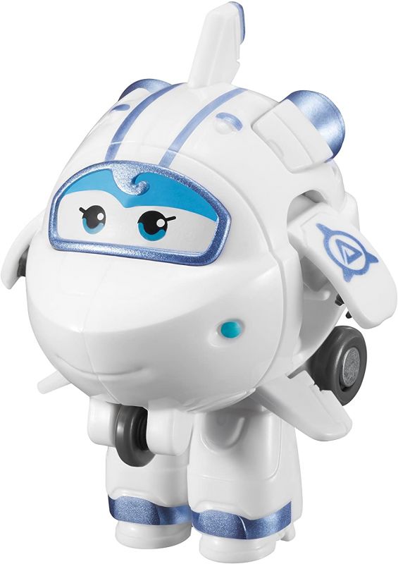 Ігровий набір Super Wings Transform-a-bots, 4 фігурки-трансформери, Джетт, Пол, Астра, Донні будівельник