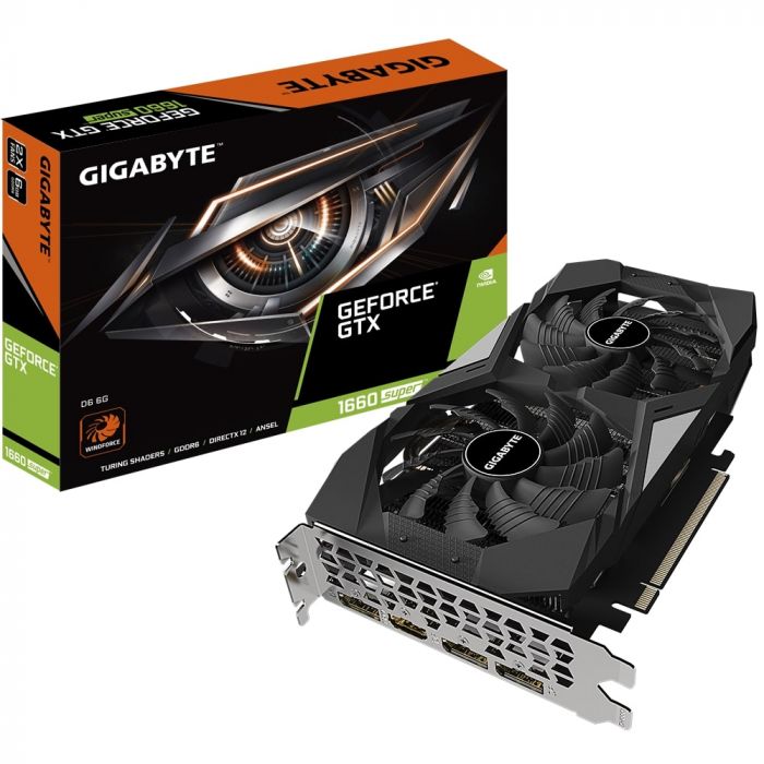 Відеокарта GIGABYTE GeForce GTX 1660 SUPER 6GB GDDR6