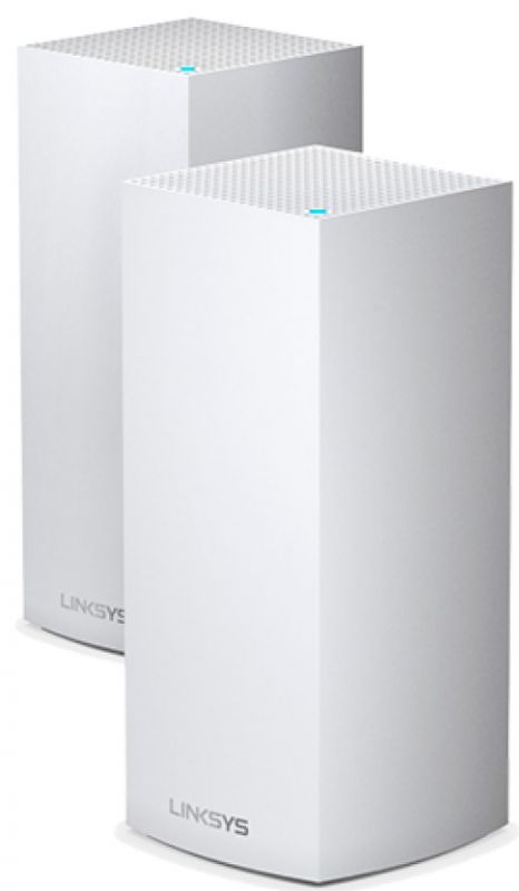 WiFi-система LINKSYS VELOP MX10600 WiFi 6 AX5300, MESH, 4xGE LAN, 1xGE WAN, 1xUSB 3.0, BT, біл. кол. (2шт.)