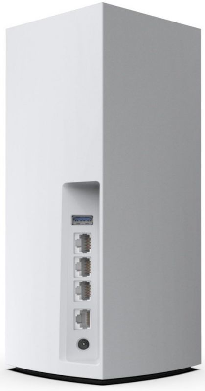 WiFi-система LINKSYS VELOP MX4200 WiFi 6 AX4200, MESH, 3xGE LAN, 1xGE WAN, 1xUSB 3.0, BT, біл. кол. (1шт.)