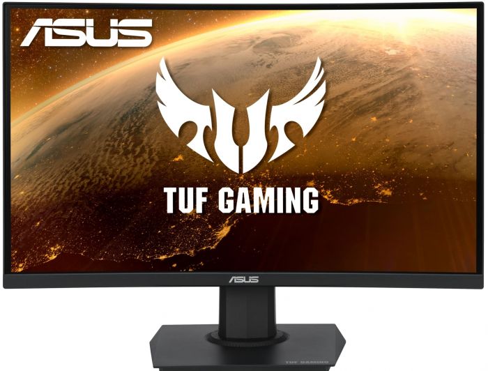 Монітор Asus 23.6" TUF Gaming VG24VQE 2xHDMI, DP, VA, 165Hz, 1ms, CURVED, FreeSync