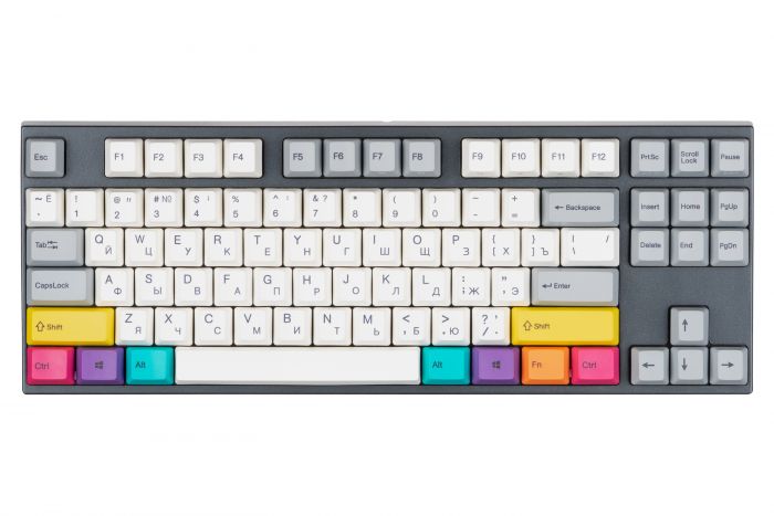 Клавіатура Varmilo MA87M V2 CMYK EC Daisy V2 RU