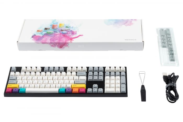 Клавіатура Varmilo MA108M V2 CMYK EC Sakura V2 RU