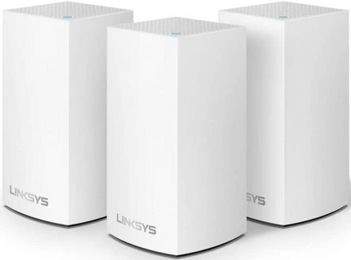 WiFi-система LINKSYS VELOP VLP0103 AC1200, MESH, 2xGE WAN/LAN, BT 4.1, біл. кол. (3шт.)