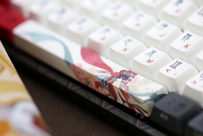 Клавіатура Varmilo MA87M V2 Peking Opera EC Rose V2EN