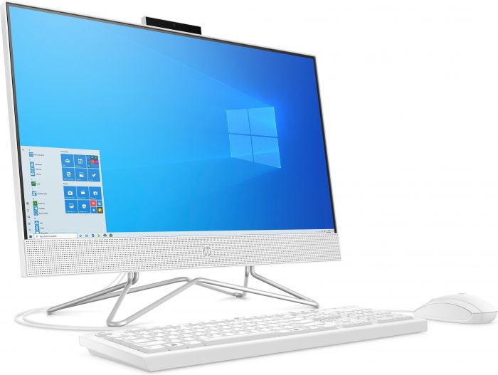 Персональний комп'ютер-моноблок HP All-in-One 23.8FHD IPS AG/Intel i3-1125G4/8/256F/int/kbm/DOS/White