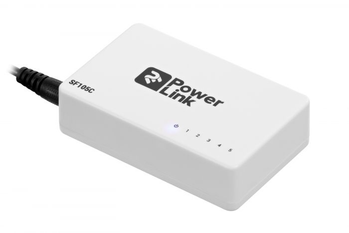 Комутатор 2E PowerLink SF105C 5xFE, некерований, десктоп