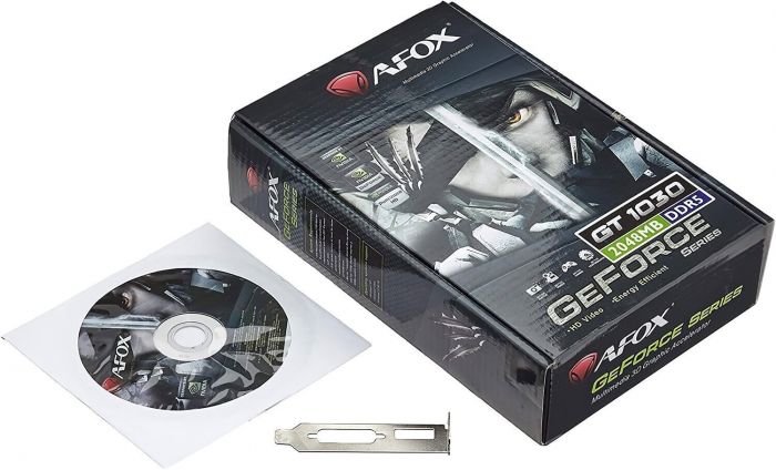 Відеокарта AFOX GeForce GT1030 2GB GDDR5 64Bit DVI-HDMI