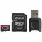 Карта пам'яті Kingston microSD   64GB C10 UHS-II U3 A1 R285/W165MB/s + MLPM Reader