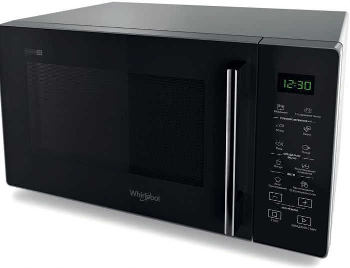 Мiкрохвильова пiч Whirlpool MWP251SB 25л/900Вт/елект.управлiння/Чорний