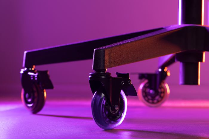 Комплект коліс 2E GAMING CONTROL 76 мм (5 шт.) Clear