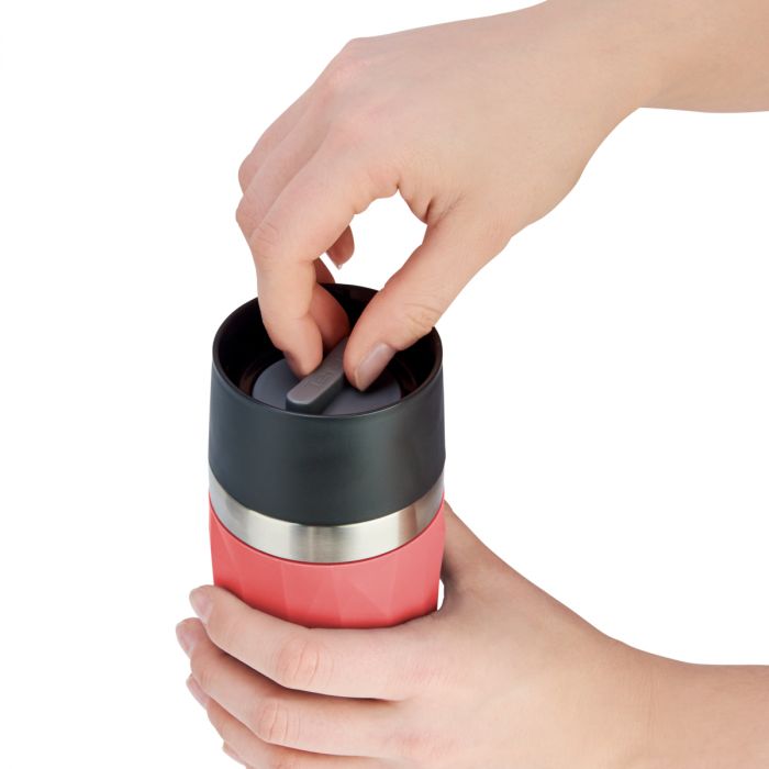 Термочашка Tefal Compact Mug 300 мл червона, нерж.сталь