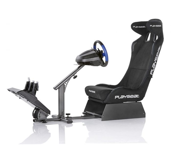 Кокпіт з кріпленням для керма та педалей Playseat® Evolution PRO - Alcantara