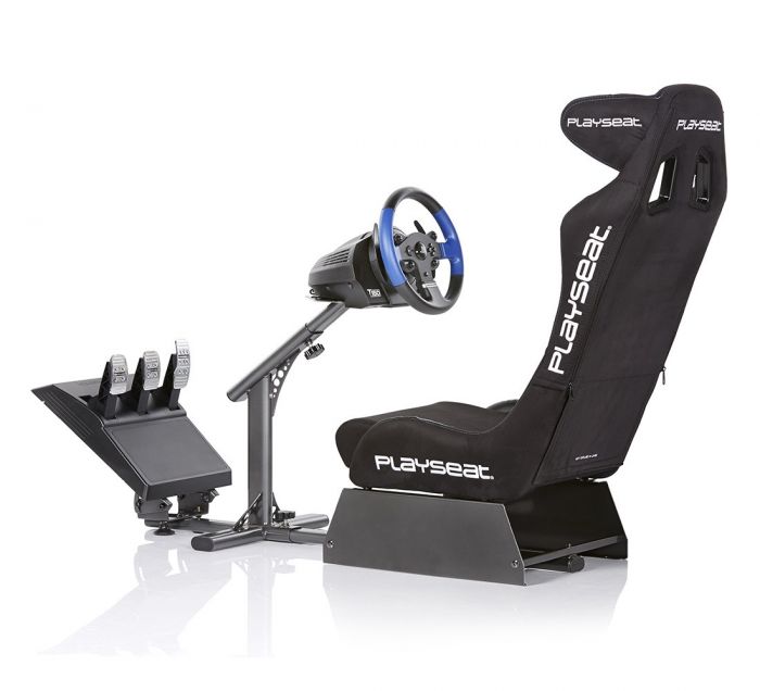 Кокпіт з кріпленням для керма та педалей Playseat® Evolution PRO - Alcantara