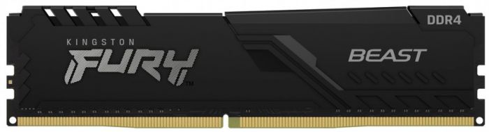 Пам'ять ПК Kingston DDR4 32GB KIT (16GBx2) 2666 FURY Beast