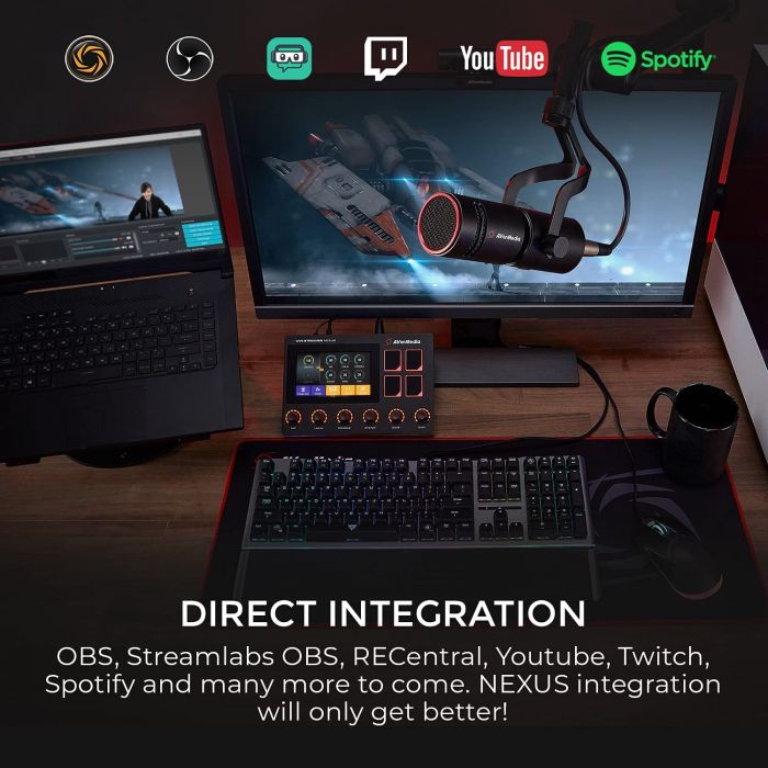 Пульт керування трансляцією AVerMedia Live Streamer NEXUS AX310 Black