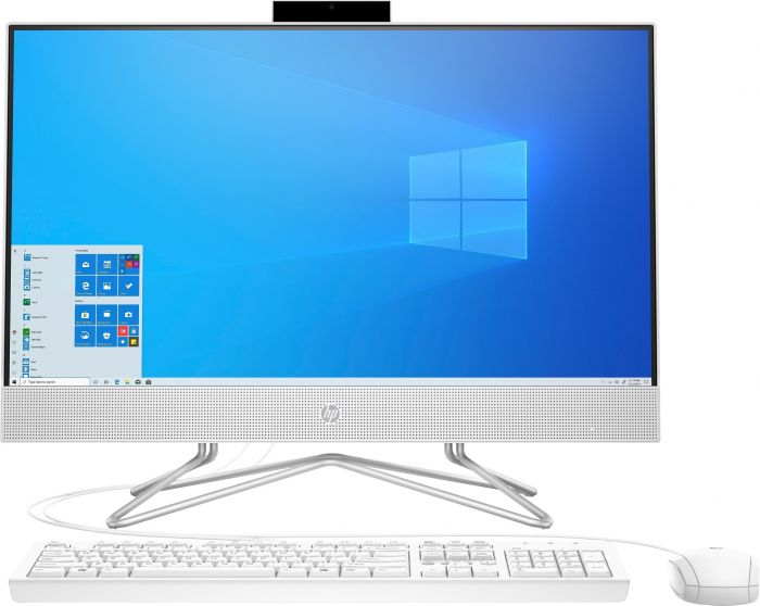 Персональний комп'ютер-моноблок HP All-in-One 23.8FHD IPS AG/Intel Pen J5040/8/256F/int/kbm/DOS/White