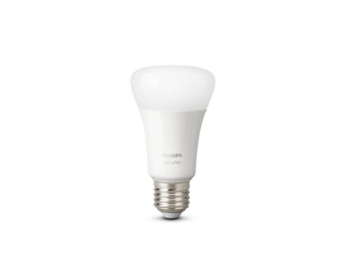 Лампа Philips Hue E27, 9W(60Вт), 2700K, White, ZigBee, Bluetooth, розумна, димування